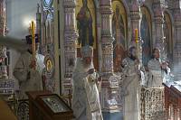  Божественная литургия и отпевание архимандрита Сергия (Шагаева) в Тихвинском храме Ногинска 